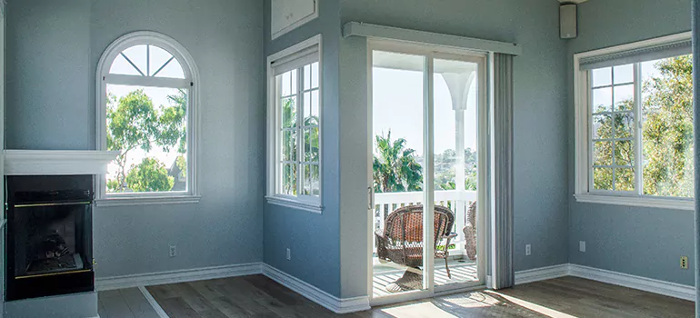 Tempered Glass Sliding Door inPalm Beach Gardens, FL
