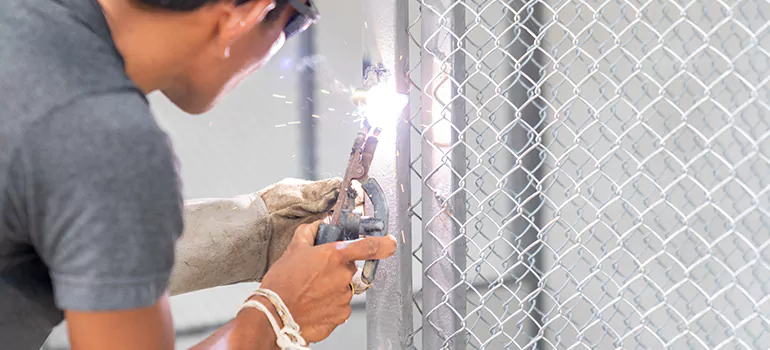 Commercial Mesh Door Repair in Palm Beach Gardens, FL