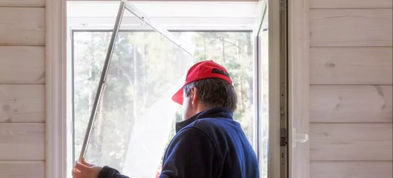 Expandable Window Screen Installation in Palm Beach Gardens, FL