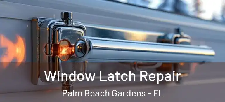  Window Latch Repair Palm Beach Gardens - FL